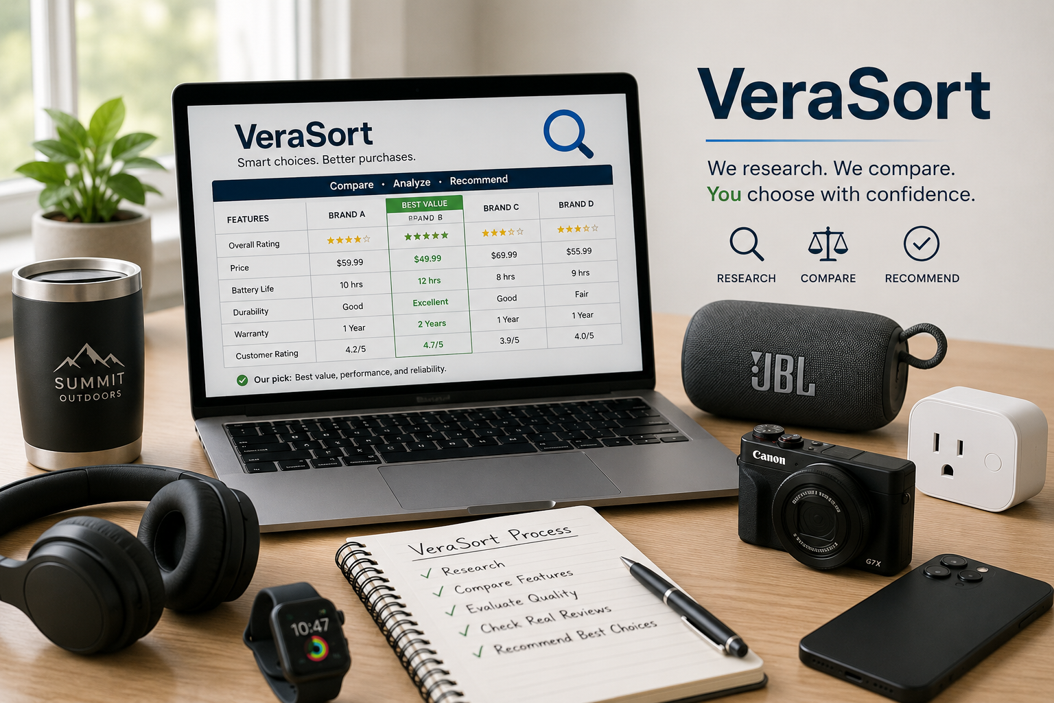 Best products worth buying with VeraSort research and comparisons