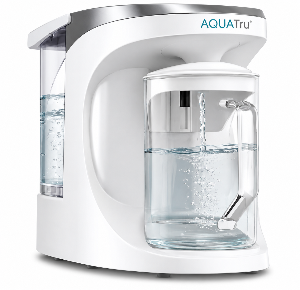 AquaTru Carafe countertop reverse osmosis water filter