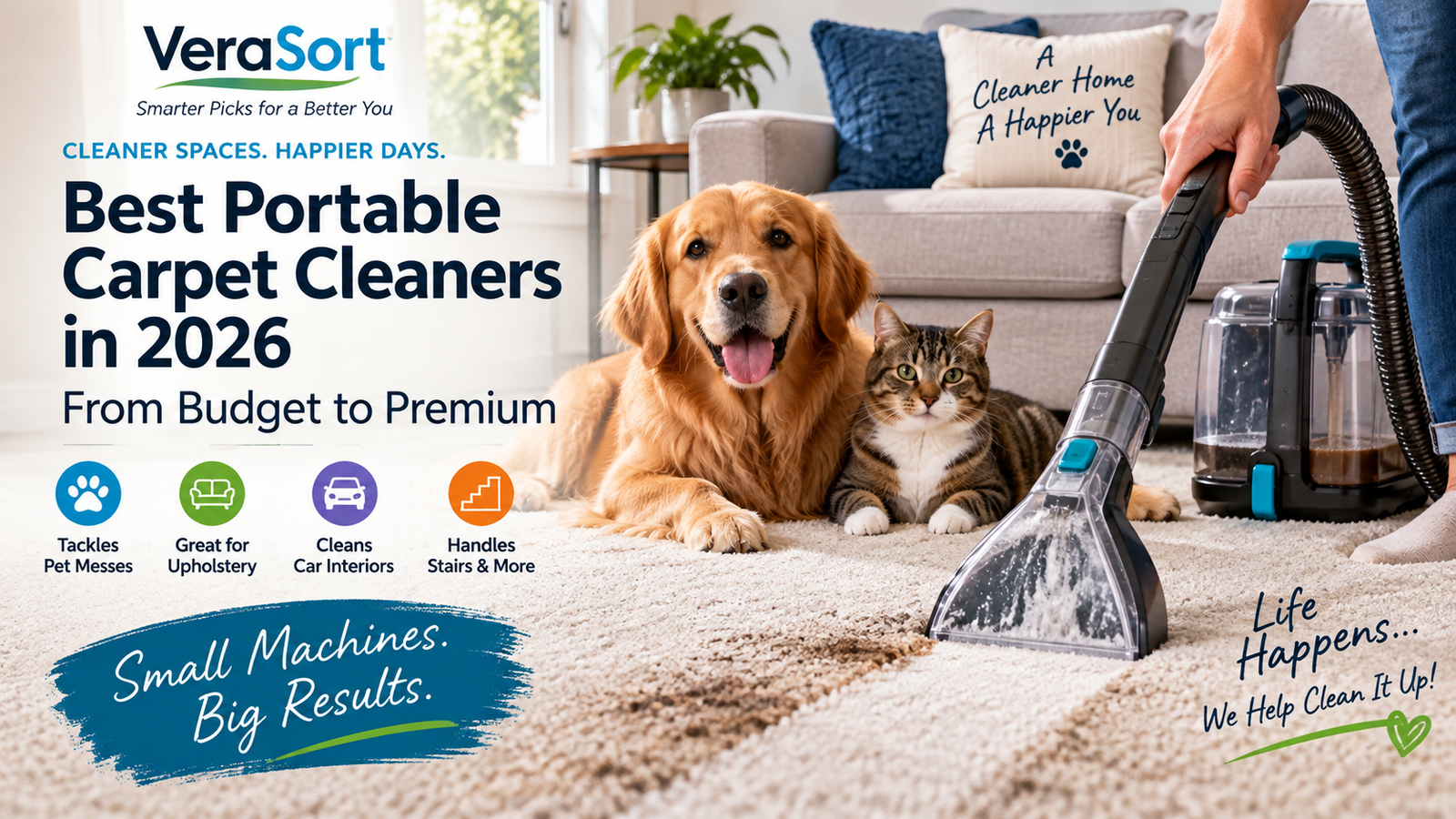 best portable carpet cleaners