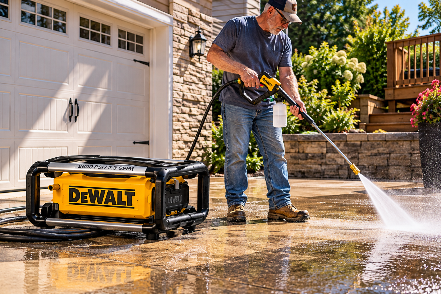 Best pressure washers — DEWALT DWPW2600
